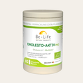 CHOLESTO-AKTIV PRO von Be-Life – 60 pflanzliche Kapseln mit rot fermentiertem Bio-Reis, Bio-Artischocken- und Bio-Knoblauchextrakt, zur Unterstützung normaler Cholesterin- und Blutfettwerte